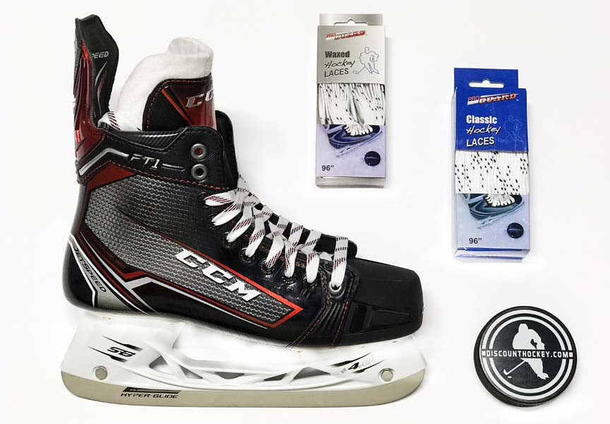 Waxed Laces vs. NonWaxed Laces Discount Hockey