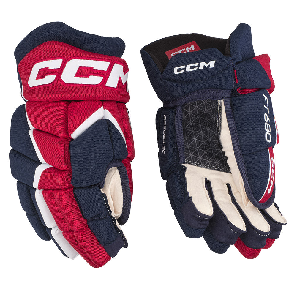 CCM Jetspeed FT680 Junior Ice Hockey Gloves