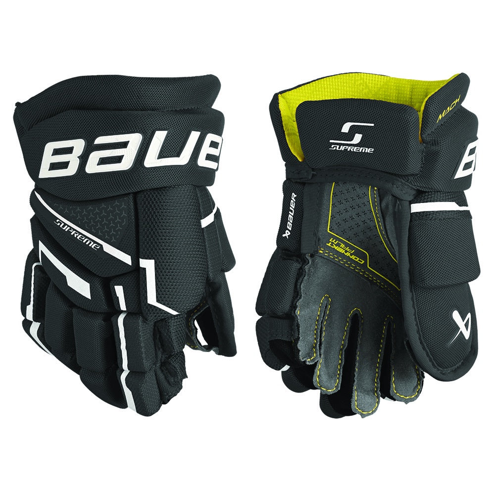 Bauer Supreme Mach Youth Ice Hockey Gloves
