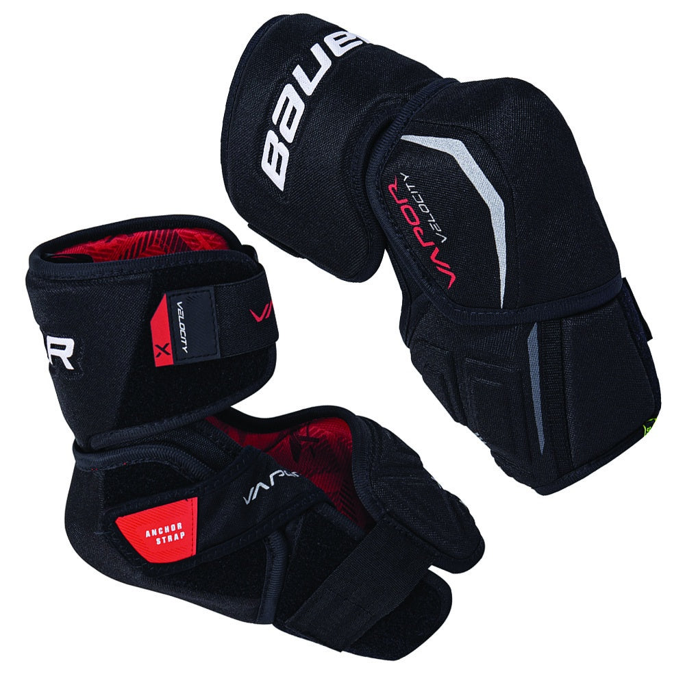 Bauer Vapor Velocity 2022 Youth Ice Hockey Elbow Pads Discount Hockey