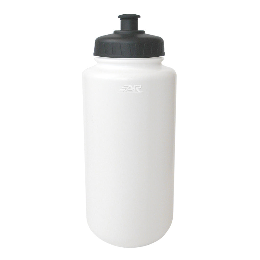 A&R Water Bottle - Push/Pull Cap/White