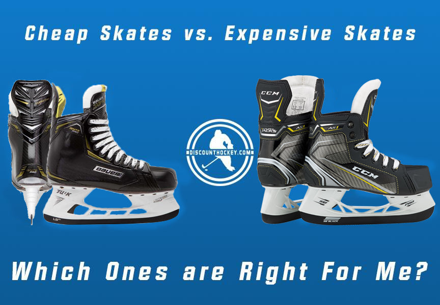 Cheap Hockey Skates vs. Expensive Hockey Skates: Which Ones Are Right For Me?