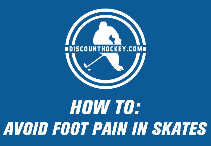 Avoiding Foot Pain When Lacing Hockey Skates