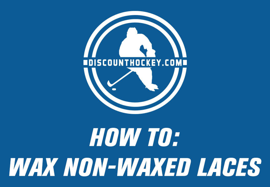 Waxing Non-Waxed Hockey Skate Laces