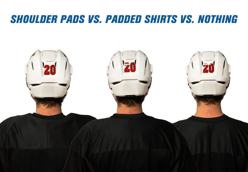 Shoulder Pads vs. Padded Shirts vs. Nothing