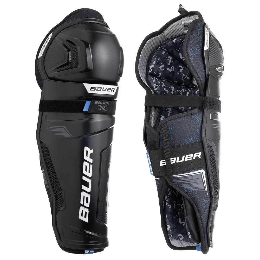 Bauer X 2024 Intermediate Ice Hockey Shin Guards