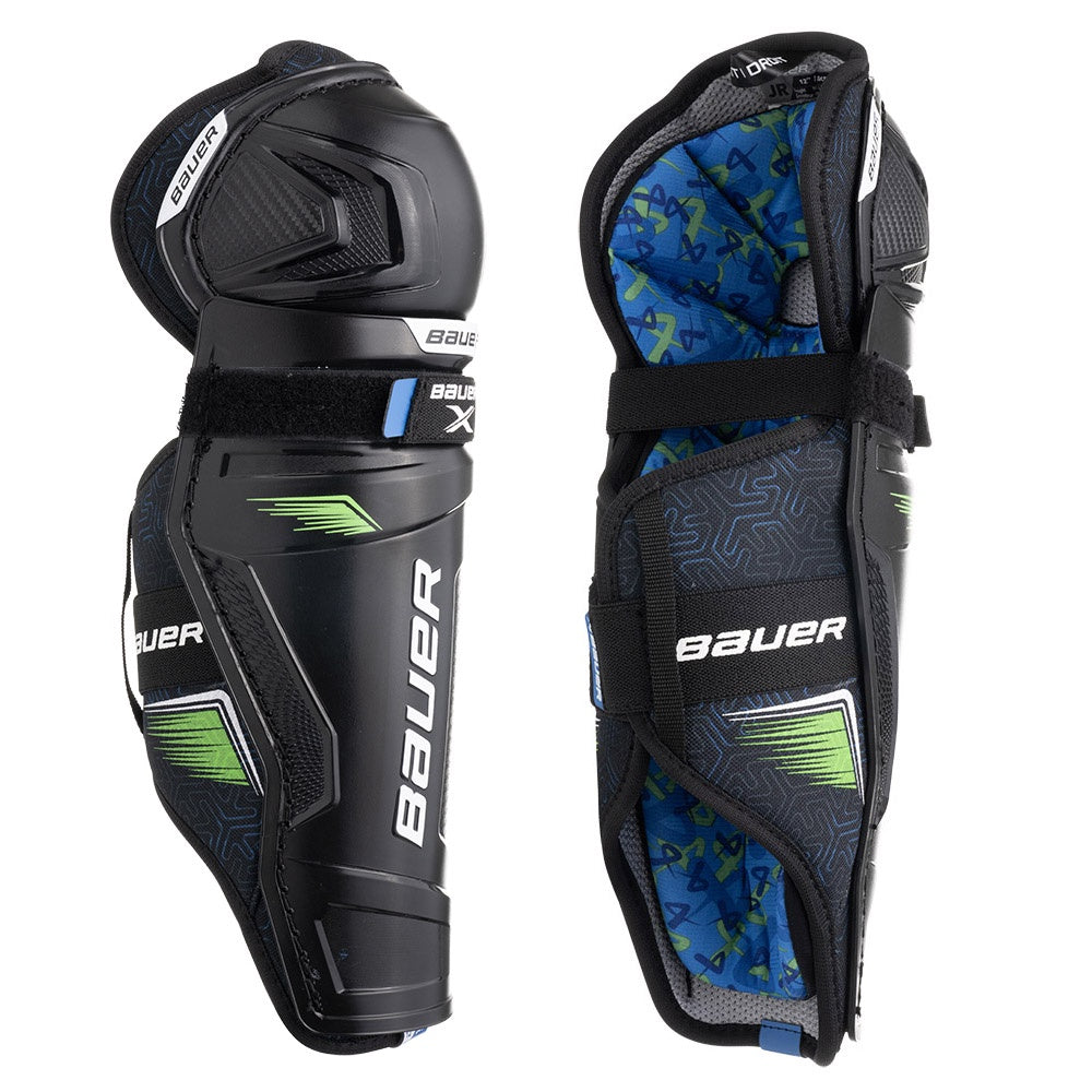 Bauer X 2024 Junior Ice Hockey Shin Guards