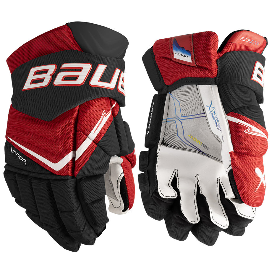 Bauer Vapor Flylite Intermediate Ice Hockey Gloves – Discount Hockey