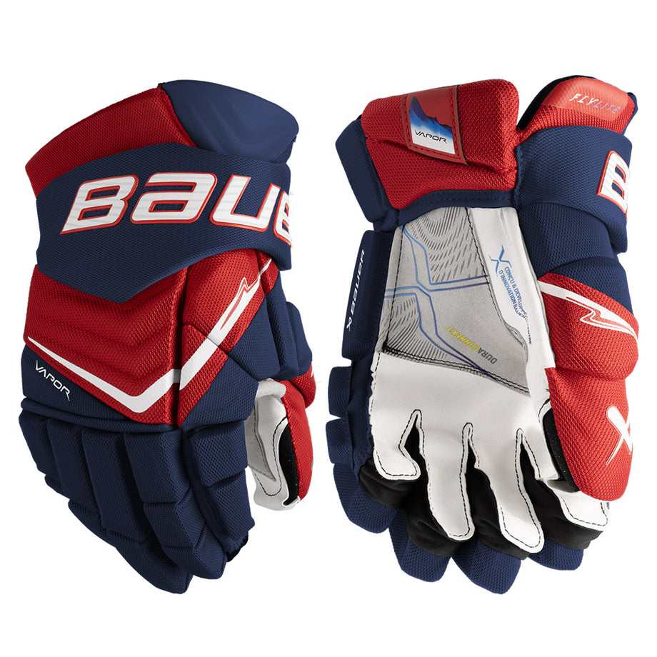 Bauer Vapor Flylite Senior Ice Hockey Gloves – Discount Hockey