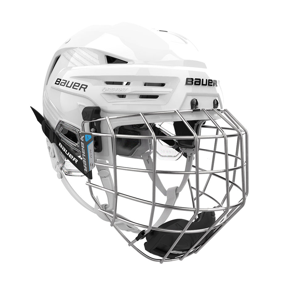 Bauer Re-akt 90 Ice Hockey Helmet with Facemask – Discount Hockey