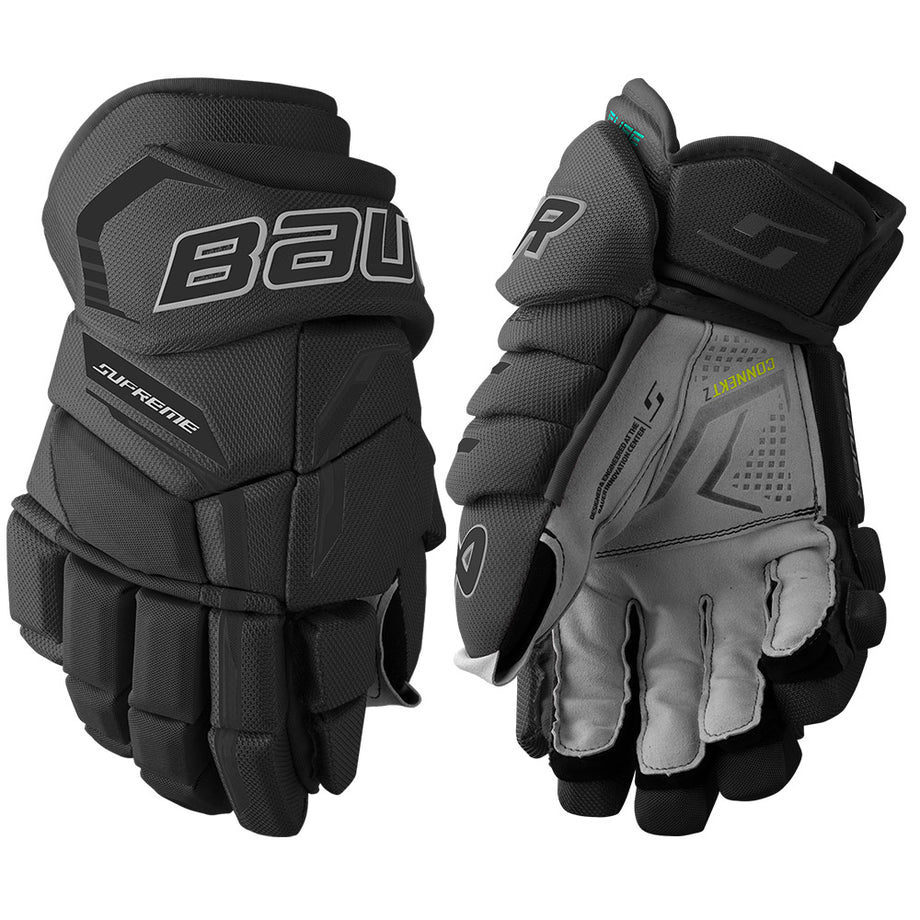 Bauer Supreme Fuse Hockey Gloves - Senior - Black