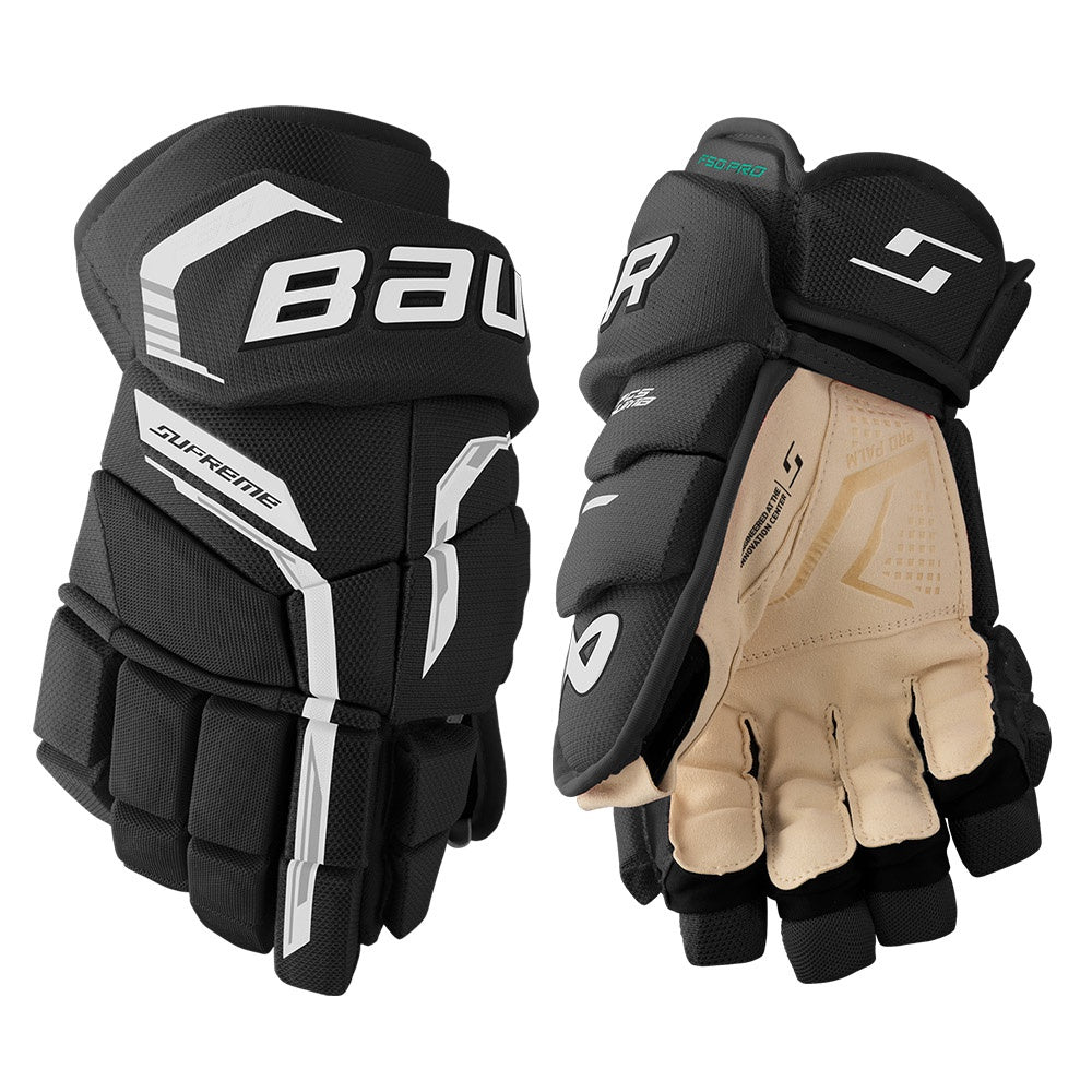 Bauer Supreme F50 Pro Hockey Gloves - Intermediate - Navy