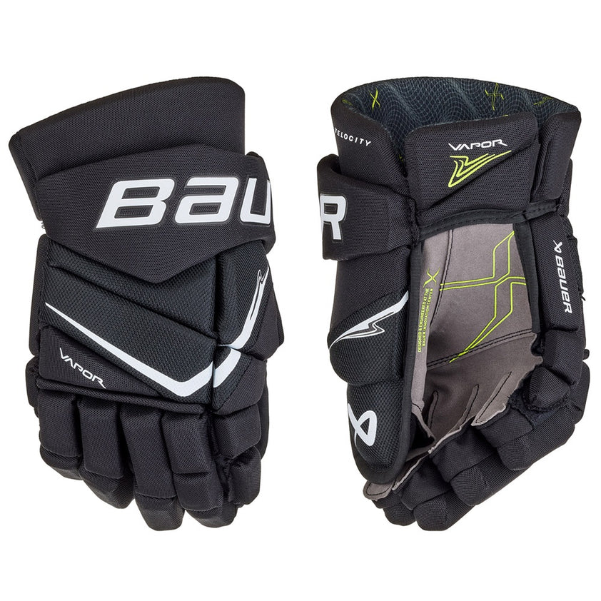 Bauer Vapor Velocity 2025 Intermediate Ice Hockey Gloves Discount Hockey