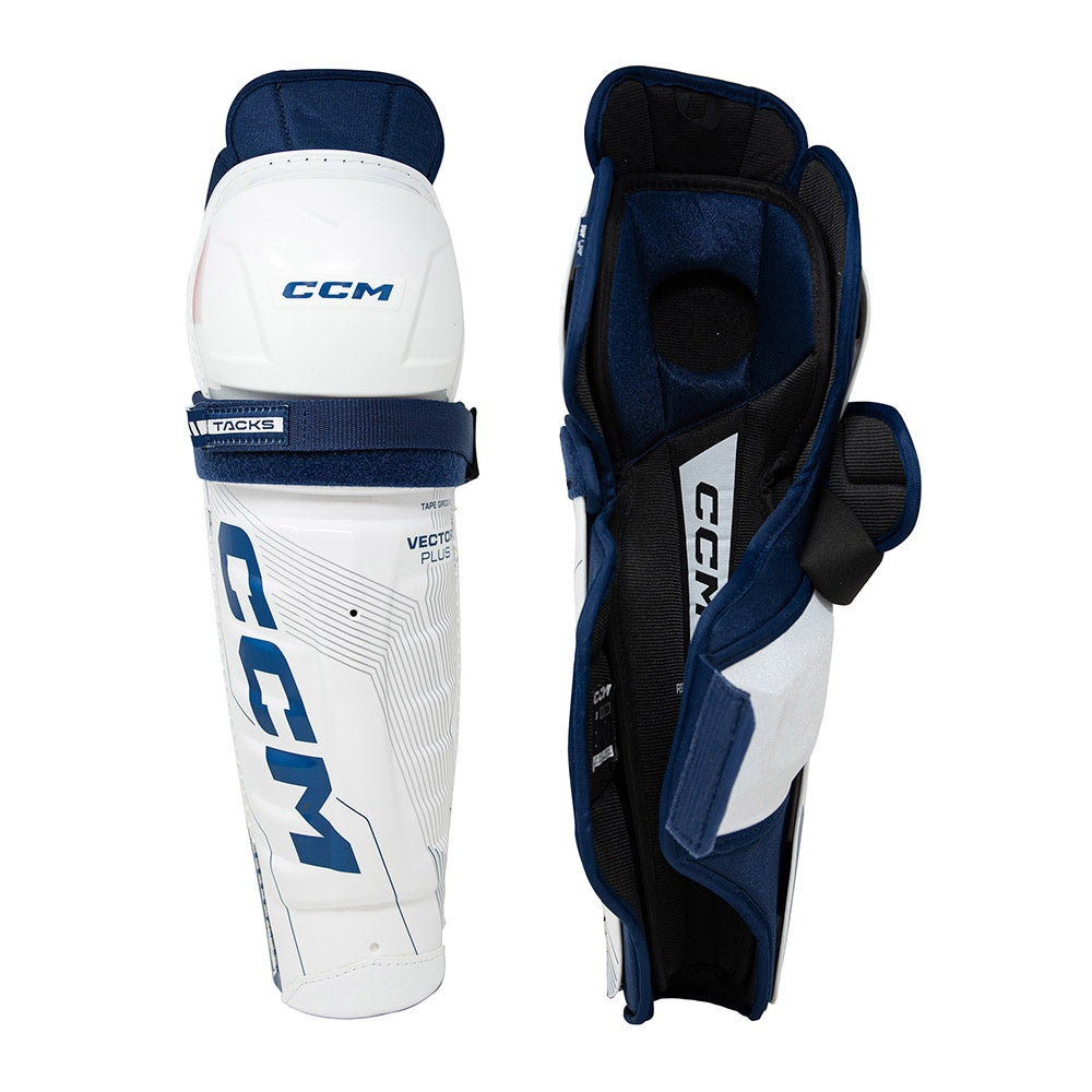 CCM Tacks Vector Plus 2024 Senior Ice Hockey Shin Guards