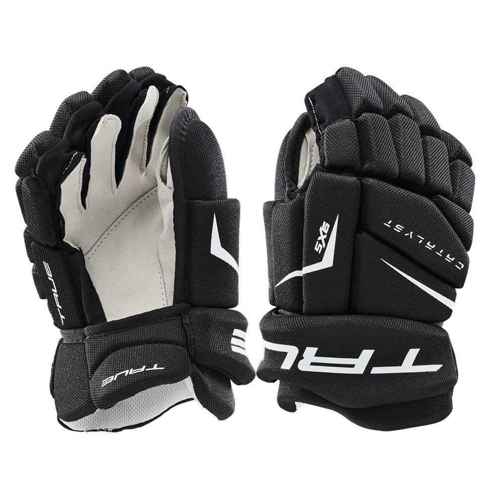 True Catalyst 9X5 Youth Ice Hockey Gloves Black / 8" True Catalyst 9X5 Youth Ice Hockey Gloves Black / 8"