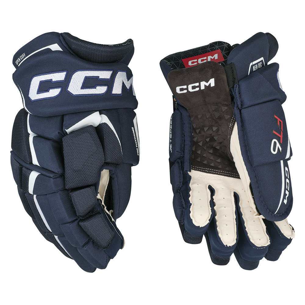 CCM Jetspeed FT6 Junior Ice Hockey Gloves