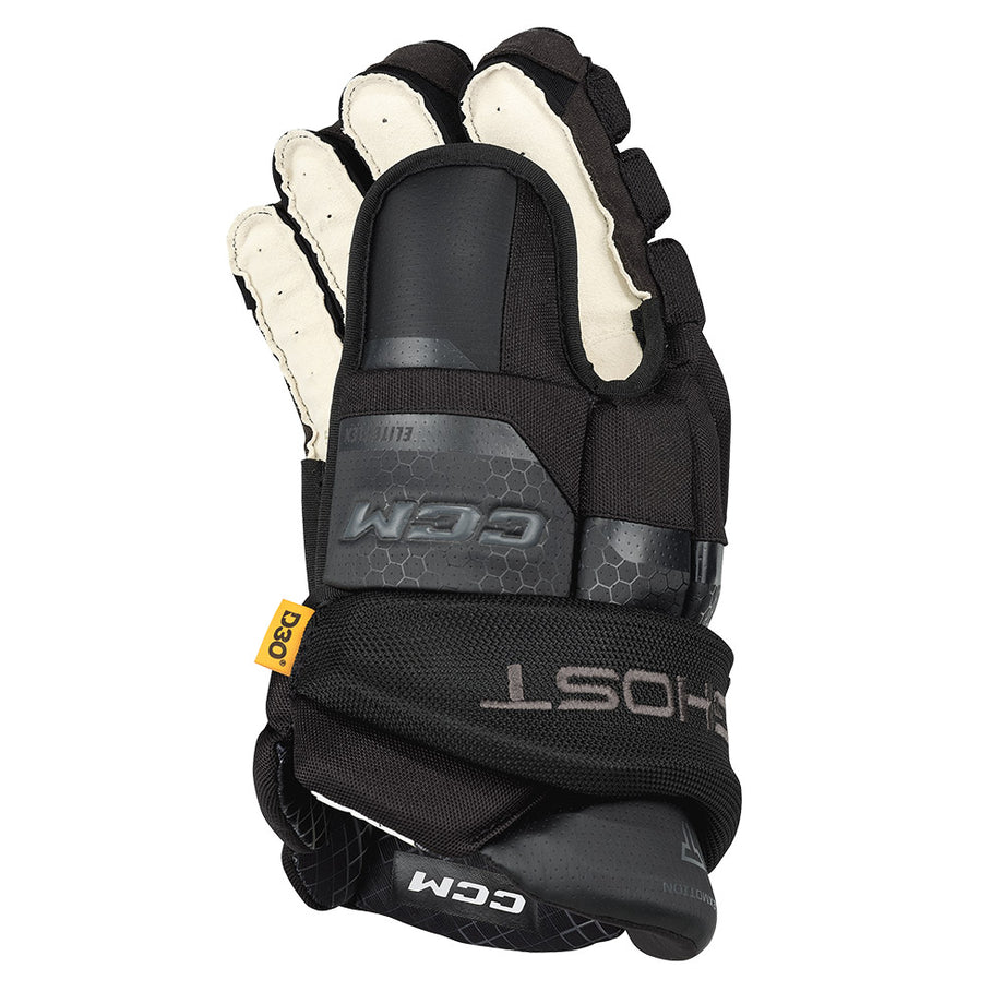 CCM Tacks XR Ghost Senior Hockey Gloves Black / Grey / 15