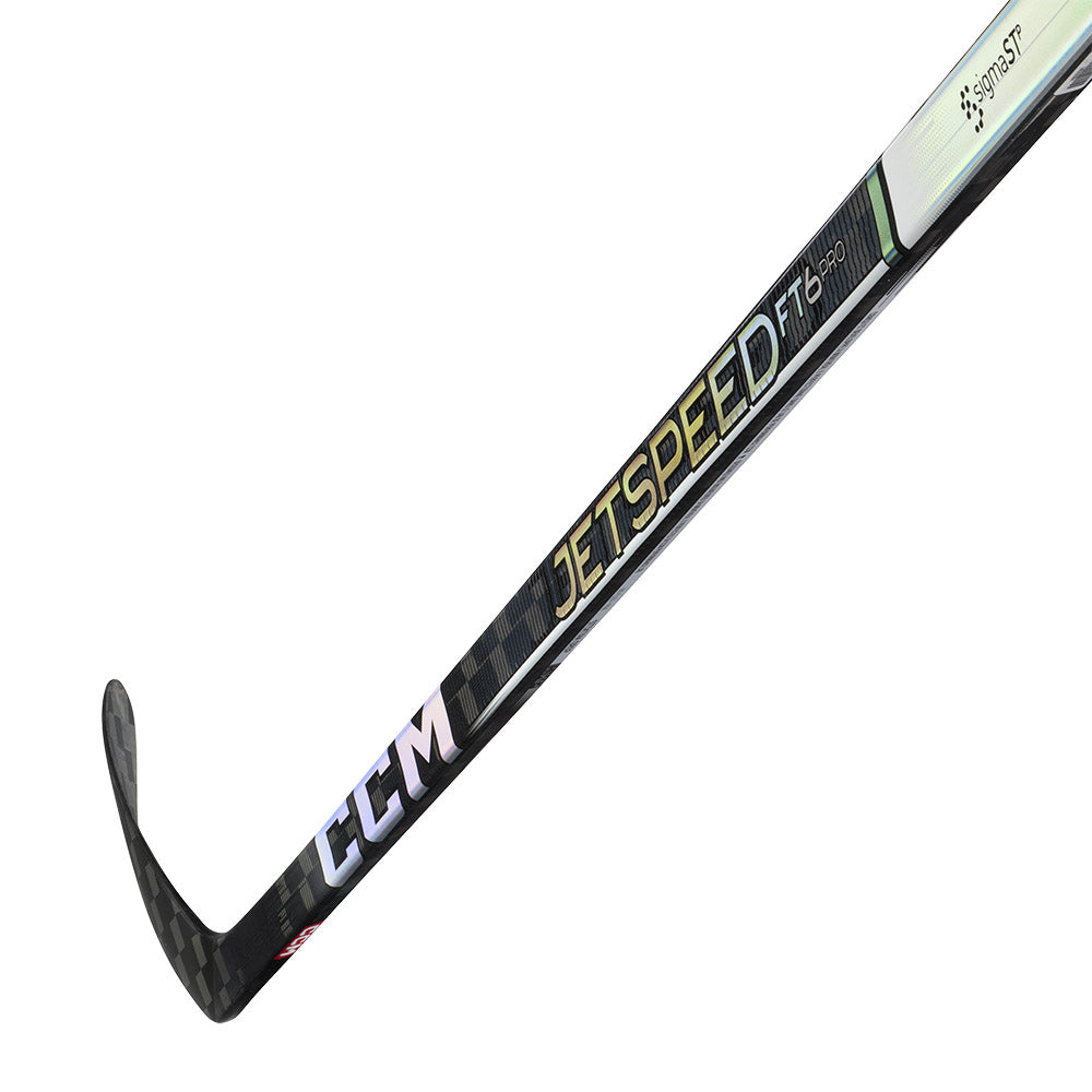 CCM Jetspeed FT6 Pro Chrome Junior Ice Hockey Stick