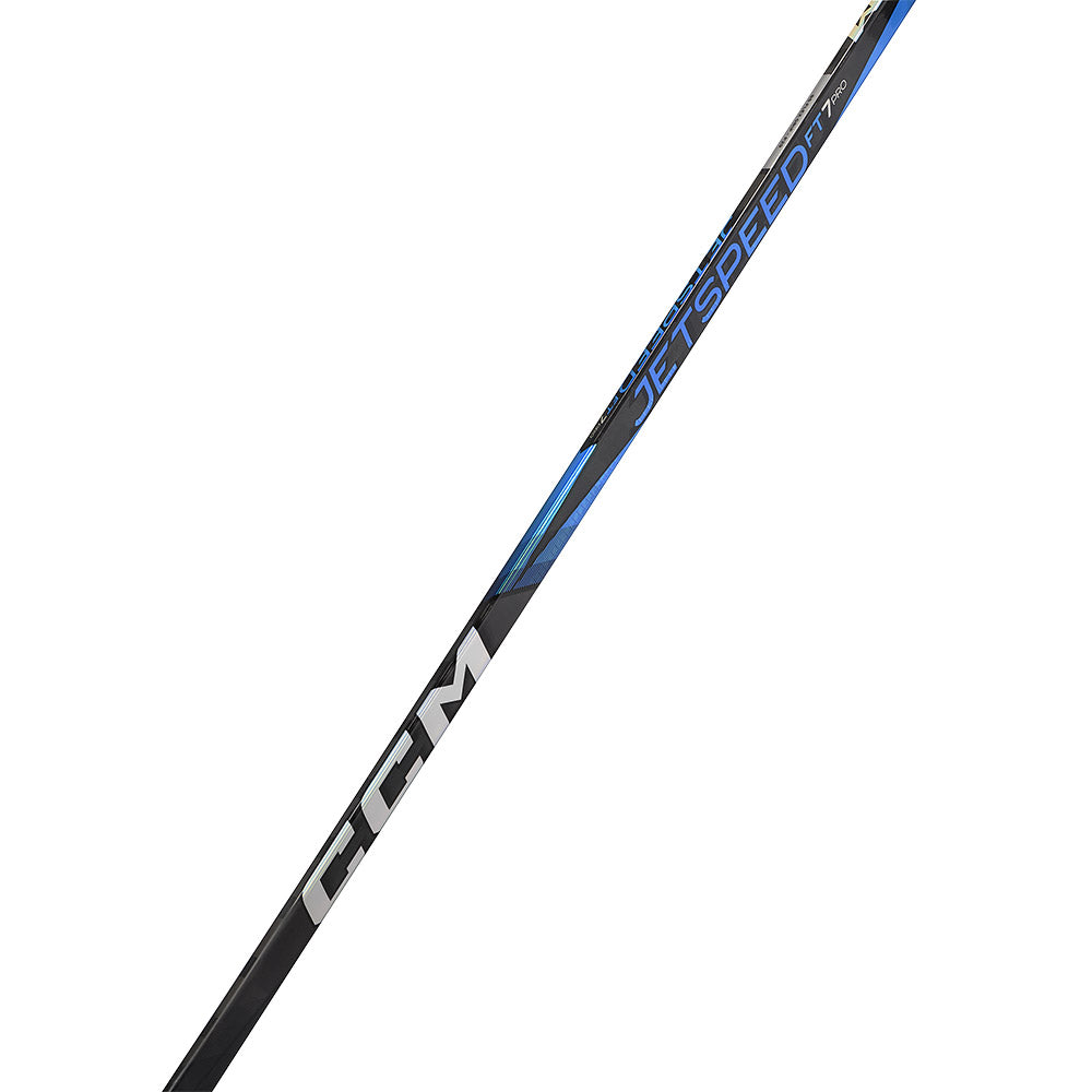 CCM Jetspeed FT7 Pro Intermediate Ice Hockey Stick - Blue