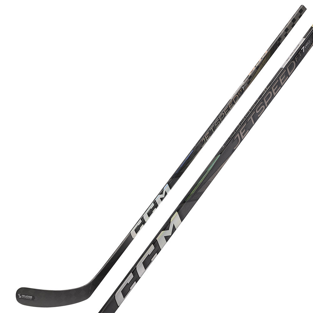 CCM Jetspeed FT7 Pro Senior Ice Hockey Stick - Chrome