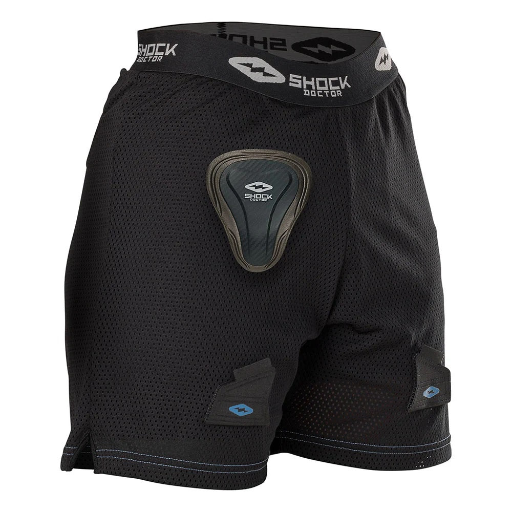 Shock Doctor Loose Hockey Short w/Pelvic Protector S24 - Womens/Girls