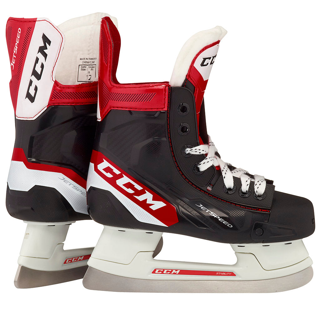 CCM Jetspeed 2021 Youth Ice Hockey Skates - Stability