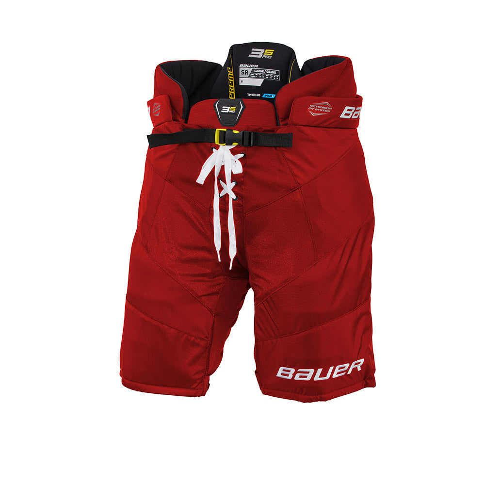 Bauer Supreme 3S Pro Senior Ice Hockey Pants - Red