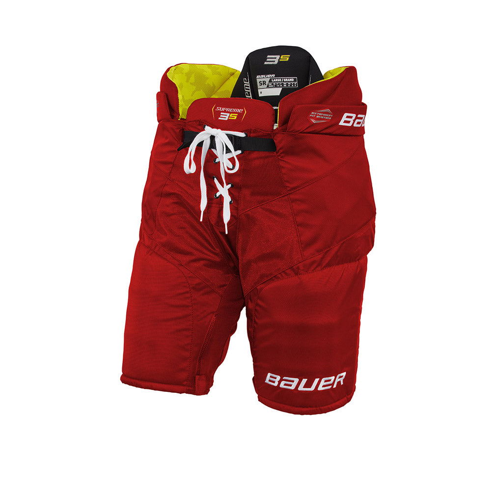 Bauer Supreme 3S Intermediate Ice Hockey Pants - Red