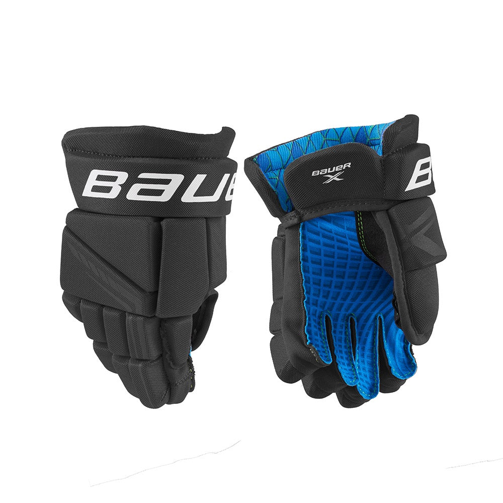 Bauer X Youth Ice Hockey Gloves Black/White