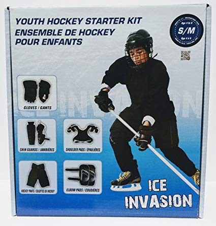  Winnwell Youth Hockey Equipment Kit – Ice Hockey Protective  Gear, Youth Cleansport NXT 6 Piece Hockey Protective Equipment & Bag  Starter Kit : Sports & Outdoors