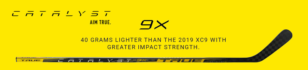 TRUE Catalyst 9X Junior Ice Hockey Stick (50 Flex)