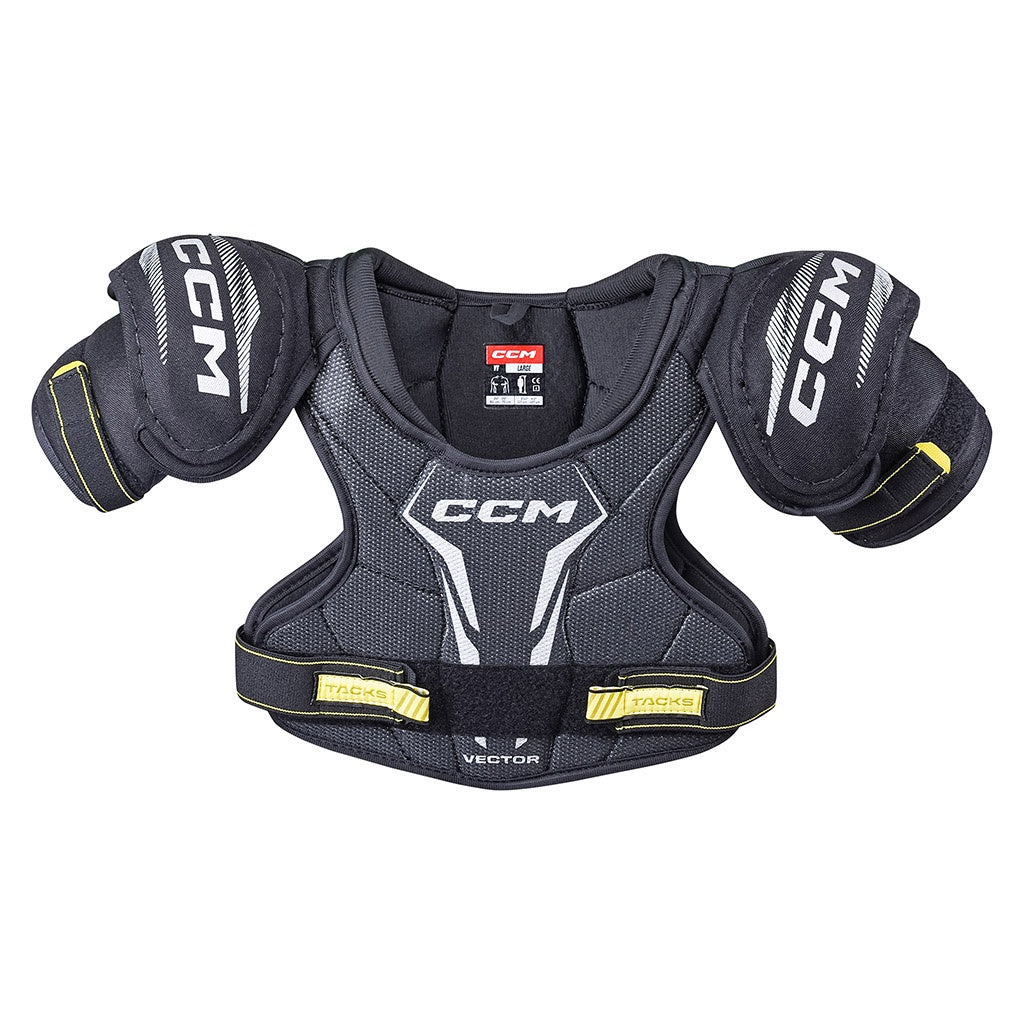 CCM Tacks Vector 2022 Youth Ice Hockey Shoulder Pads