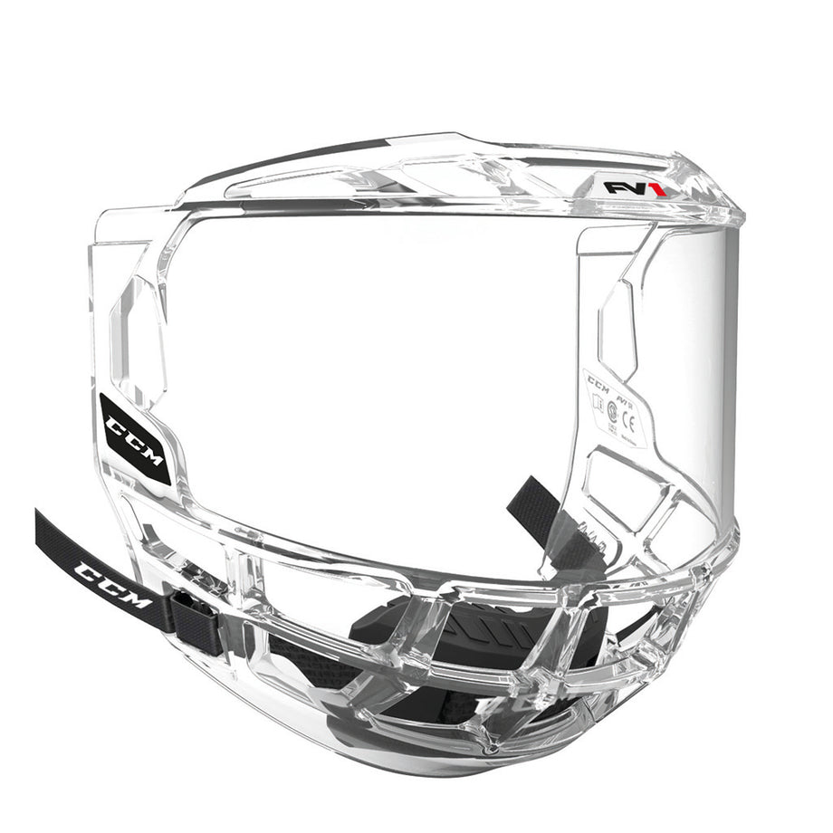 cheap football helmet visor CCM FV1 Junior Full Visor – Discount Hockey