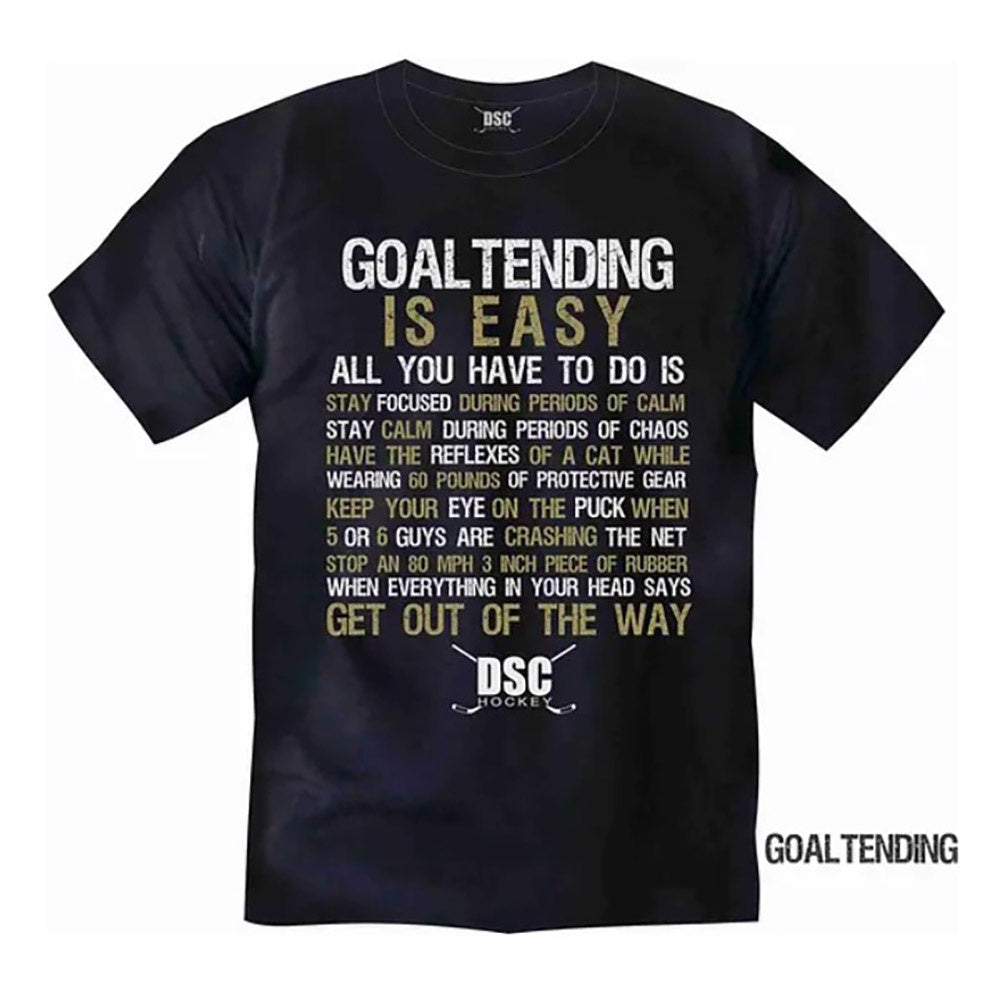 DSC "Goaltending" Adult T-Shirt