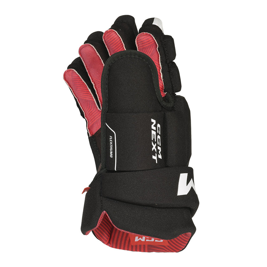 ccm hockey handschuhe CCM Next Hockey Gloves - Junior - Black/White