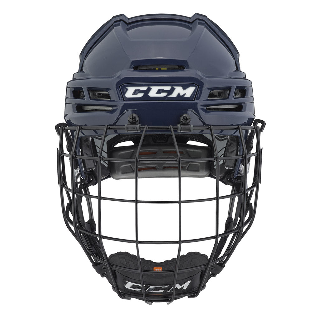 CCM Tacks 910 Hockey Helmet with Cage - Navy