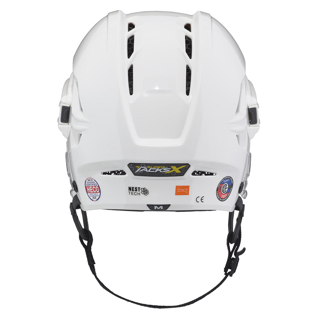 CCM Super Tacks X Ice Hockey Helmet - White