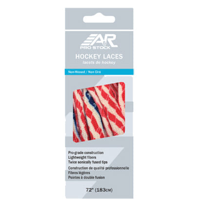 A&R Pro Stock Hockey Skate Laces American Flag