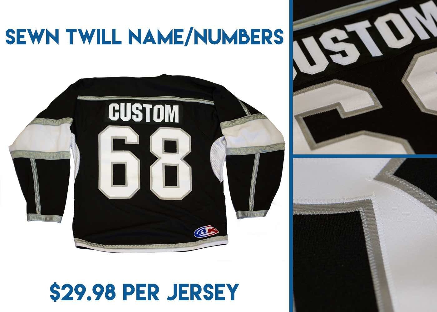 Tampa Bay Lightning Custom Away Jersey (1992 - 2007) – Discount Hockey