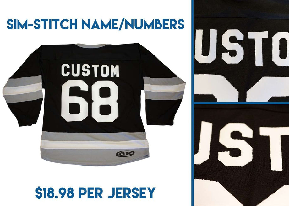 NHL Carolina Hurricanes Custom Name Number Retro White Jersey